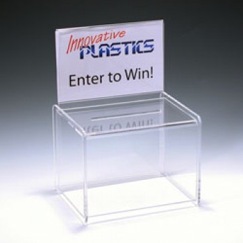 Factory direct sale top quality PMMA Clear Acrylic Vote Box