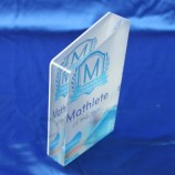Factory direct sale high-end Clear Office Gift Resin Souvenir