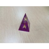 Factory direct sale high-end Clear Office Gift Resin Paperweight