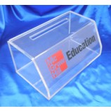 工場直接販売の高品質プレキシガラスクリアアクリル提案箱