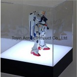 Vente directe d'usine de haute qualité boîte d'affichage acrylique clair