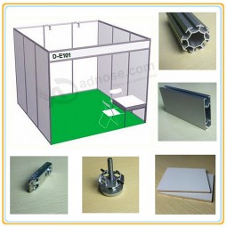 Usine directe en gros haute-Fin 3 * 3m stand d'exposition standard pour l'affichage du salon