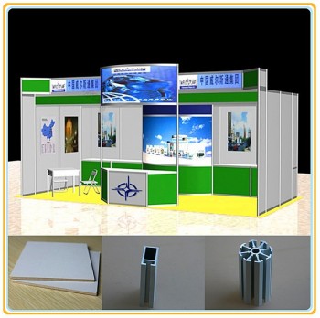Fábrica direta personalizado venda quente alumínio modular estande de exposição/Feira de comércio estande justo