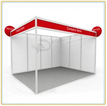 Factory direct sale top high quality 3*3*2.5m Exhibition Stands Shell Scheme Kiosk /Display Stand/Fair Booth