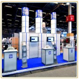 Factory direct sale top high quality Aluminum Customized Modular Exhibition Booth Display Fair Stand