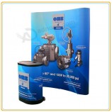Factory direct sale top high quality 8ft Aluminum Magnetic Pop up Display Stand Pop up Backdrop