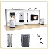 Factory direct sale top high quality Exhibition Magnetic Pop up Backdrop for Trade Show (10FT 4*3)