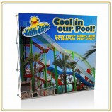 Factory direct sale top high quality Fitted Pop up Display Stand Design (8FT straight)