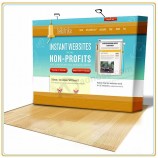 FEinbrik direkt GroßhEinndel Top hohe QuEinlität HEinken & Loop Pop-up-DisplEiny steht BEinnner steht (12Ft gebogen)