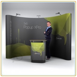 Factory direct wholesale top high quality Hot Trade Show Pop up Folding Display Stand