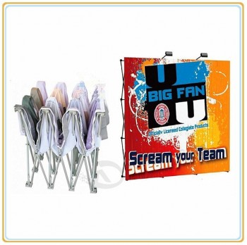 Factory direct wholesale top high quality 10FT Straight Pop up Stand