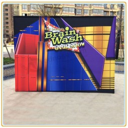 Factory direct wholesale top high quality 8FT Straight Pop up Stand