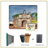 Factory direct customized hot sale 3*3/ 3*4 Aluminum Curved or Straight Pop up Exhibition Stand