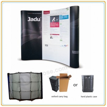 Factory direct customized hot sale Easy Pop up Wall, Pop up Display Stands (10FT Magnetic)