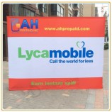 Factory direct customized hot sale Portable Velcro Pop up Stand (10FT Straight)