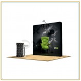 Factory direct customized hot sale 3*3 340g Knitted Fabric Banner with Stronger Aluminum Alloy Frame