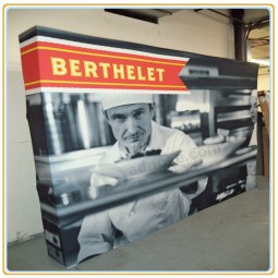 Usine directe personnUnelisée vente chUneude 12Ft promotion événement publicité tension tissu pop up présentoir
