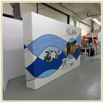 Factory direct customized hot sale Fabric Popup Display, Pop up Stands, Magnetic Pop up Display