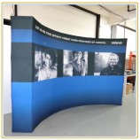 Factory direct customized hot sale Big Fabric Pop-up Walls Tradeshow Backdrop Wall Stand (10FT)
