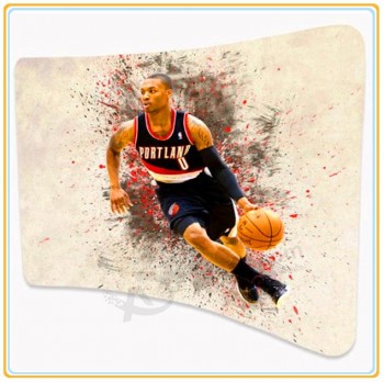 Factory direct customized hot sale 10ft Fabric Back-Wall Display with Printed Graphic