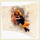 Factory direct customized hot sale 10ft Fabric Back-Wall Display with Printed Graphic