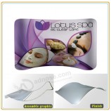 Factory direct customized hot sale 8ft Fabric Exhibition Stand with Dye-Sub Printing Graphic