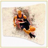 Factory direct customized hot sale 10ft Fabric Back-Wall Display with Printed Graphic