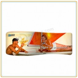 Factory direct customized hot sale 20ft Wide Wave-Line S-Shape Fabric Graphic Expo