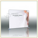 Factory direct customized hot sale 8ft Hot Sale Straight Tension Fabric Back-Wall Display