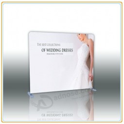 FEenbriek directe EenEenngepEenste hete verkoop 8Ft hete verkoop rechte spEennning stof terug-Muur displEeny