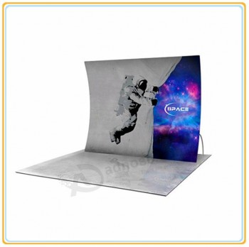 厂家直销高品质10英尺u-贸易展的形状张力织物背景架