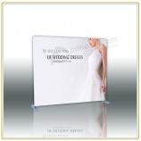 Factory direct sale high quality 8ft Hot Sale Straight Tension Fabric Back-Wall Display