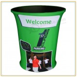 Factory direct sale high quality Supermarket Display Counter with Printed Tension Fabric