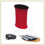 Factory direct sale high quality Portable Oval Promotion Counter/Display Sign Banner Stand