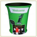 Factory direct sale high quality Supermarket Display Counter with Printed Tension Fabric