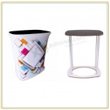 Factory direct sale high quality Portable Folding Promotion Counter with Tension Fabric Graphic