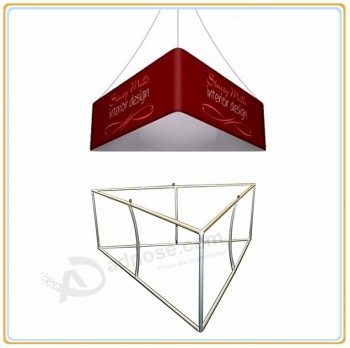 Wholesale customized top quality Hanging Sign Banner From Ceiling (20ft Triangular)