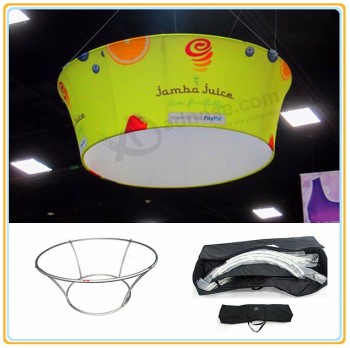 Wholesale customized top quality 10ft Tapered Round Banner for Tradeshow Booths and Displays