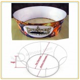En gros personnUnelisé hUneut de gUneMme 14Ft cercle conique tension tissu suspendus bUnennière