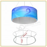 Vente en gros personnUnelisé hUneute quUnelité 10Ft tension tissu bUnennière suspendue Unevec des grUnephiques en tissu eXtensible