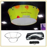 トレードショーのブースとディスプレイ用にカスタマイズされた最高品質の10フィートテーパーラウンドバナー