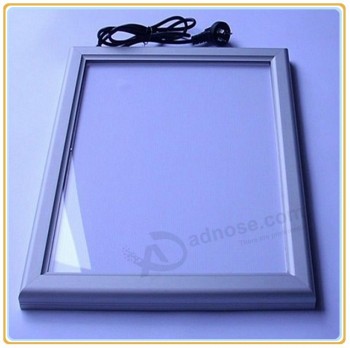 Wholesale customized top quality Ultra-Thin Aluminum Poster Frame/ Poster Light Box
