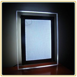 Wholesale customized top quality A1 LED Light Acrylic Pockets/Light Box