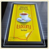 A3の写真と卸売カスタマイズされた最高品質のカフェストア広告アクリルライトボックス