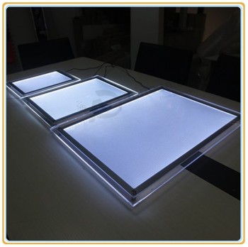 批发定制顶级品质led水晶超薄灯箱 (一个4)
