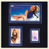 Wholesale customized top quality High Brightness LED Crystal Poster Frames