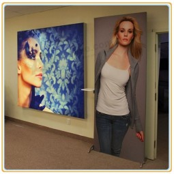 Wholesale customized top quality Aluminum Backlit Wholesale Advertise Custom LED Tension Fabric Light Box