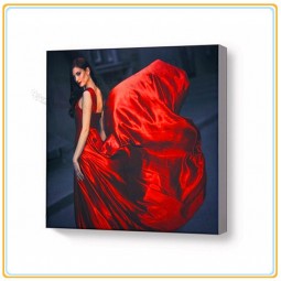 Wholesale customized top quality Fashionable Silicon Edged Fabric Light Box