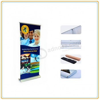 Wholesale customized high quality Roll-up Retractable Banner Stand Portable Trade Show Display