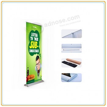 Wholesale customized high quality Roll up Flex Banner Stand for Single Graphic Display